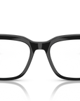 Nuance Audio Square 54 Shiny Black Clear to Grey - fronte
