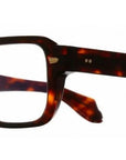Cutler and Gross 1393 Optical Square Glasses Dark Turtle