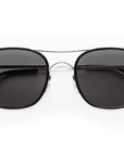 8000 8M2P SILVER + Black acetate