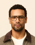 Moscot Minyan Vista Dark Green 49 – indossato
