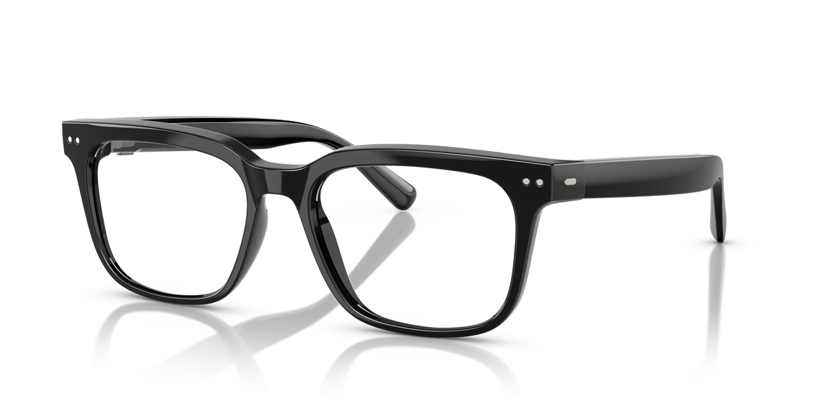Nuance Audio Square 54 Shiny Black Clear to Grey - vista 3/4