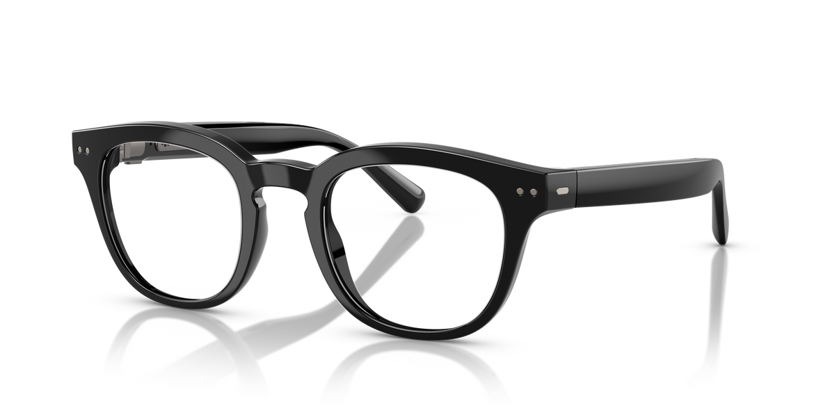 Nuance Audio Panthos 48 Shiny Black Clear to Grey - vista 3/4