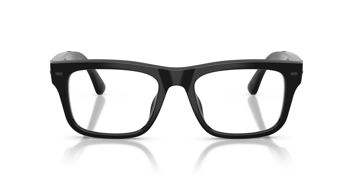 Nuance Audio Plus Square Black Clear to Grey 53 - fronte