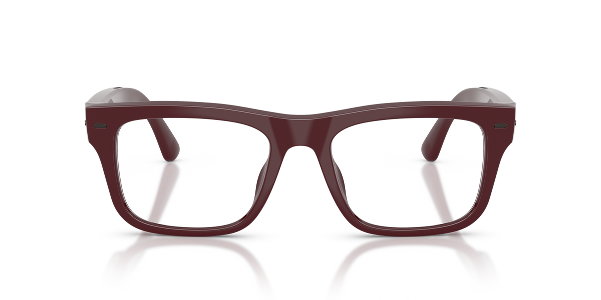 Nuance Audio Plus Square Burgundy Clear to Emerald 53 - fronte