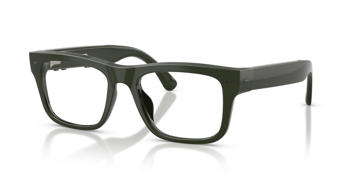 Nuance Audio Plus Square Olive Green Clear to Green 53 - vista 3/4