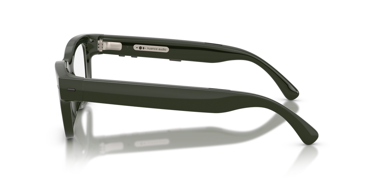 Nuance Audio Plus Upturn Olive Green Clear to Green 52 - lato