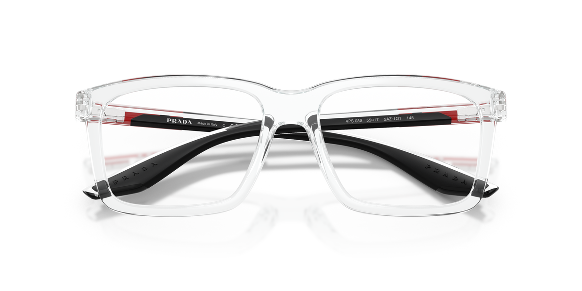 Prada Linea Rossa 03SV 2AZ1O1 – vista frontale ravvicinata