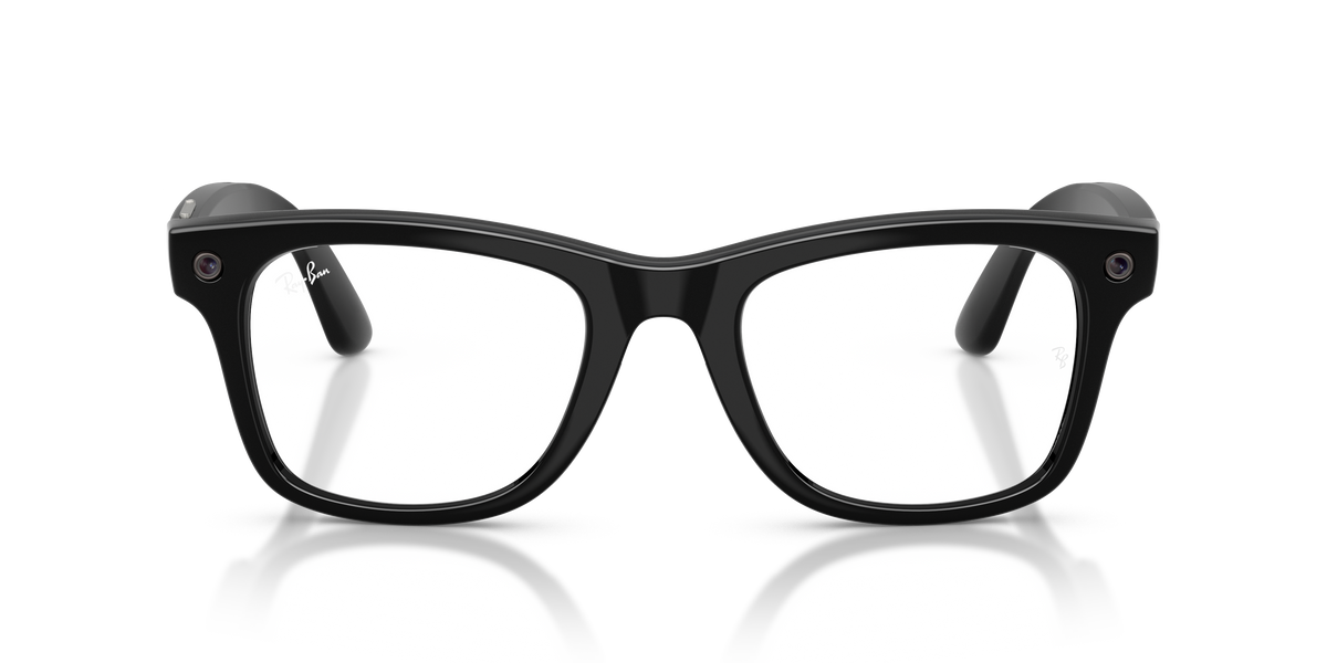 Ray-Ban Meta Wayfarer Optics Gen3 Nero RW4011V 2000 53 - frontale