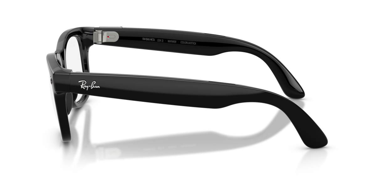 Ray-Ban Meta Wayfarer Optics Gen3 Nero RW4011V 2000 50 - laterale