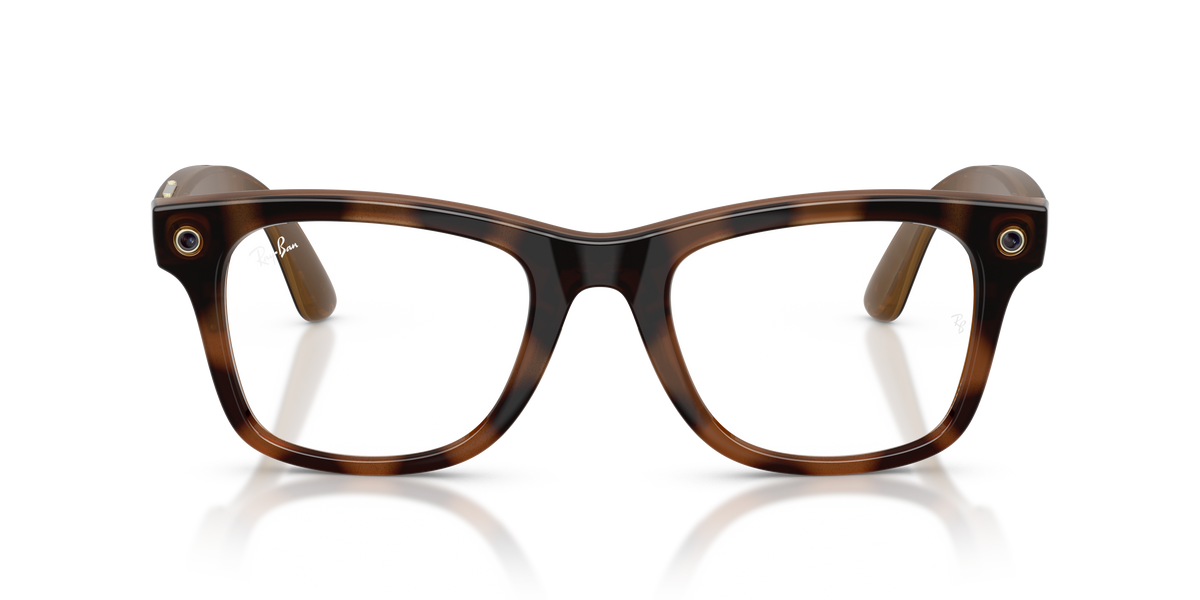 Ray-Ban Meta Wayfarer Optics Gen3 Havana RW4011V 8528 53 - frontale