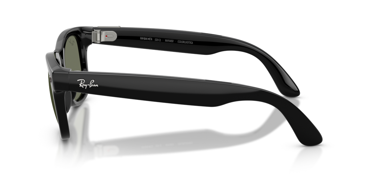 Ray-Ban Meta Wayfarer Gen3 Nero 601/9A - laterale