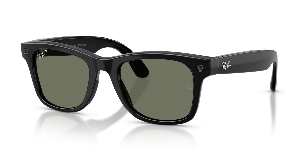 Ray-Ban Meta Wayfarer Gen3 Nero 601/9A - vista 3/4