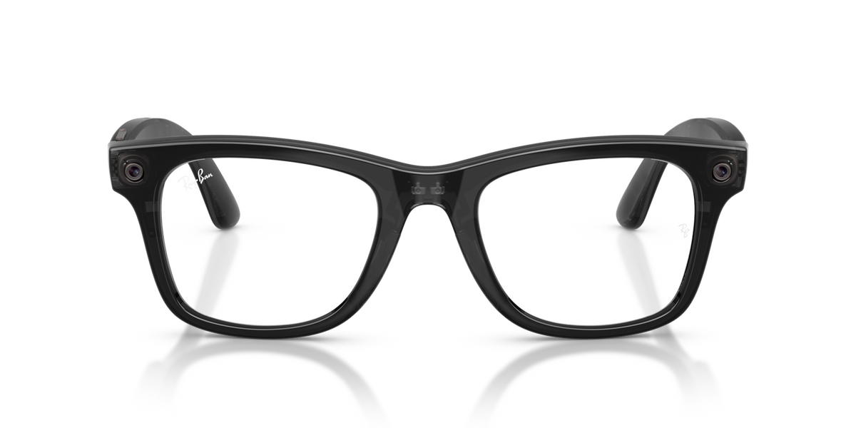 Ray-Ban Meta Wayfarer Gen3 Nero Trasparente 690680 - frontale