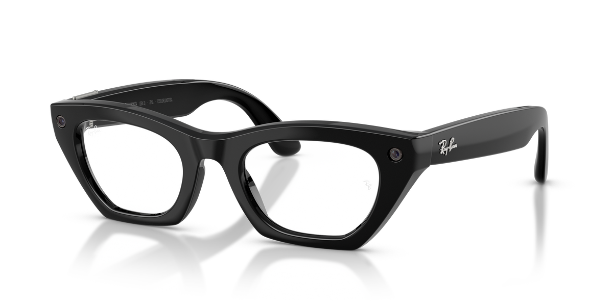 Ray-Ban Meta Zena Optics Gen3 Nero RW4015V 2000 49 - vista 3/4