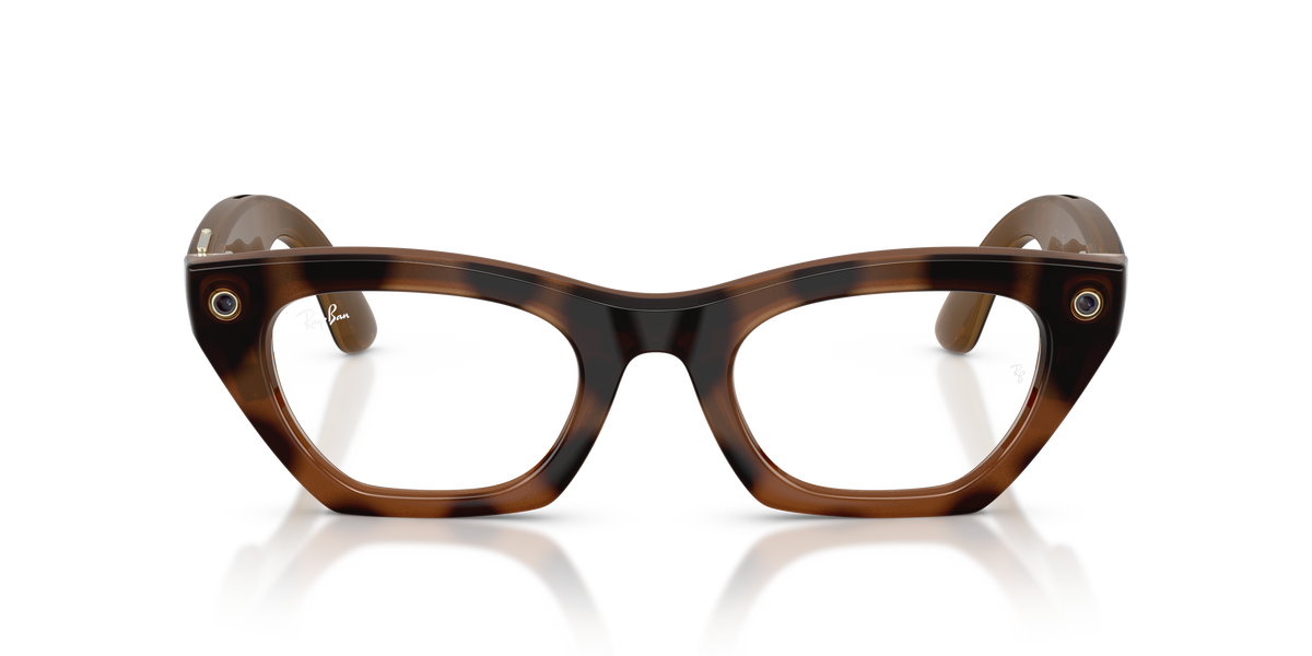 Ray-Ban Meta Zena Optics Gen3 Havana RW4015V 8528 49 - frontale