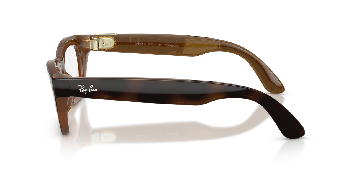 Ray-Ban Meta Zena Optics Gen3 Havana RW4015V 8528 49 - laterale