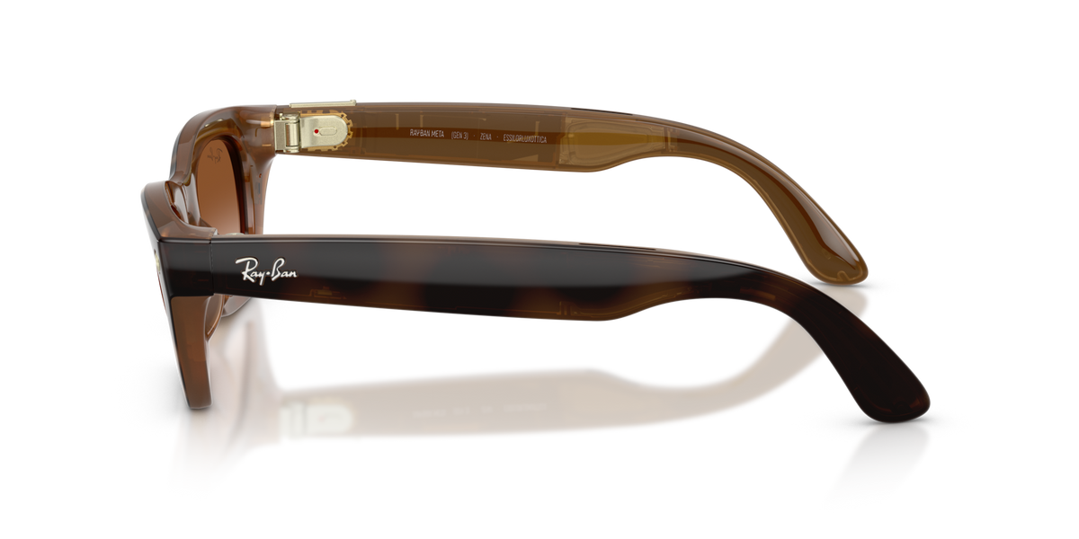 Ray-Ban Meta Zena Gen3 Havana 690513 - laterale