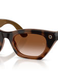 Ray-Ban Meta Zena Gen3 Havana 690513 - vista 3/4