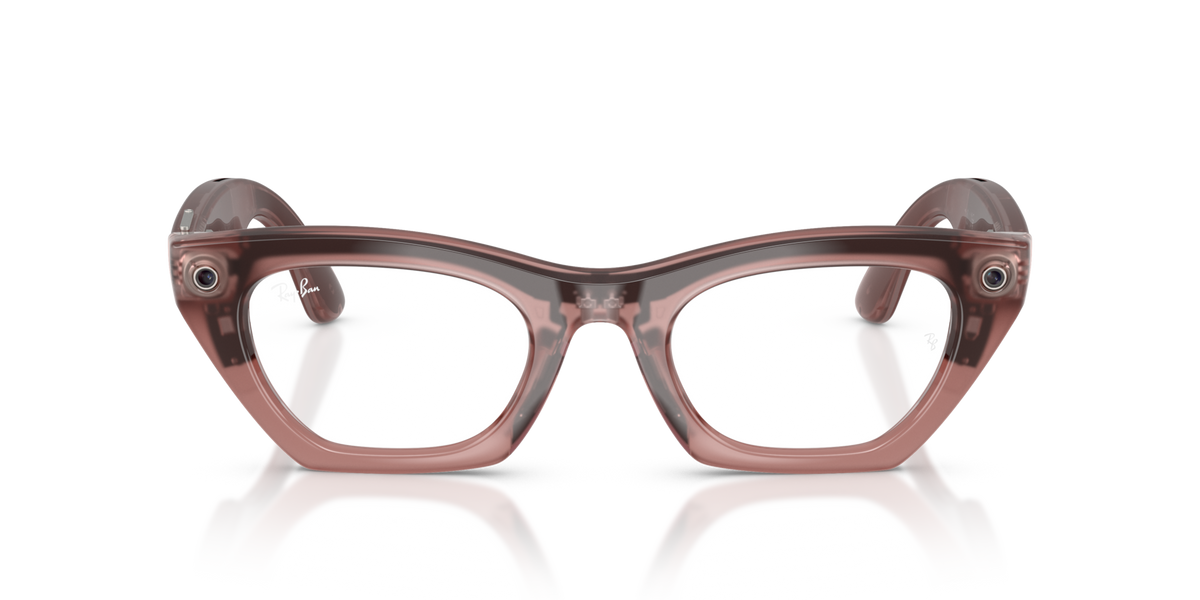 Ray-Ban Meta Zena Gen3 Rosa Blush Latte 69161Z - frontale