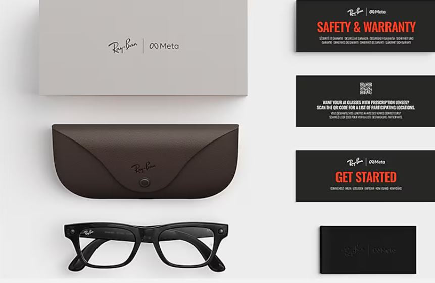 Ray Ban Meta Blayzer Optics Gen2 Shiny Black RW7001