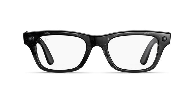 Ray Ban Meta Blayzer Optics Gen2 Transparent Lucid Black RW7001