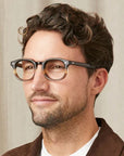 Moscot Mekler Grey Brown Fade