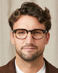 Moscot Mekler Grey Brown Fade