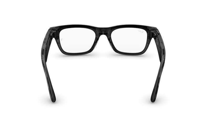 Ray Ban Meta Blayzer Optics Gen2 Transparent Lucid Black RW7001