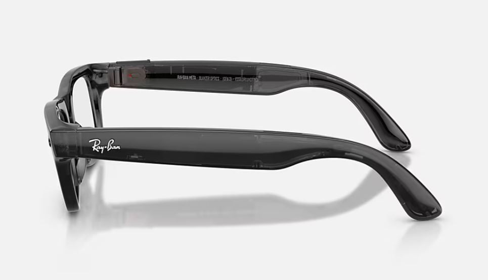 Ray Ban Meta Blayzer Optics Gen2 Shiny Black RW7001