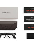 Ray Ban Meta Blayzer Optics Gen2 Transparent Lucid Black RW7001