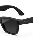 Ray Ban Meta Wayfarer Gen1 Matte Black Polar Gradient Graphite RW4008