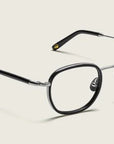 Moscot Black Silver