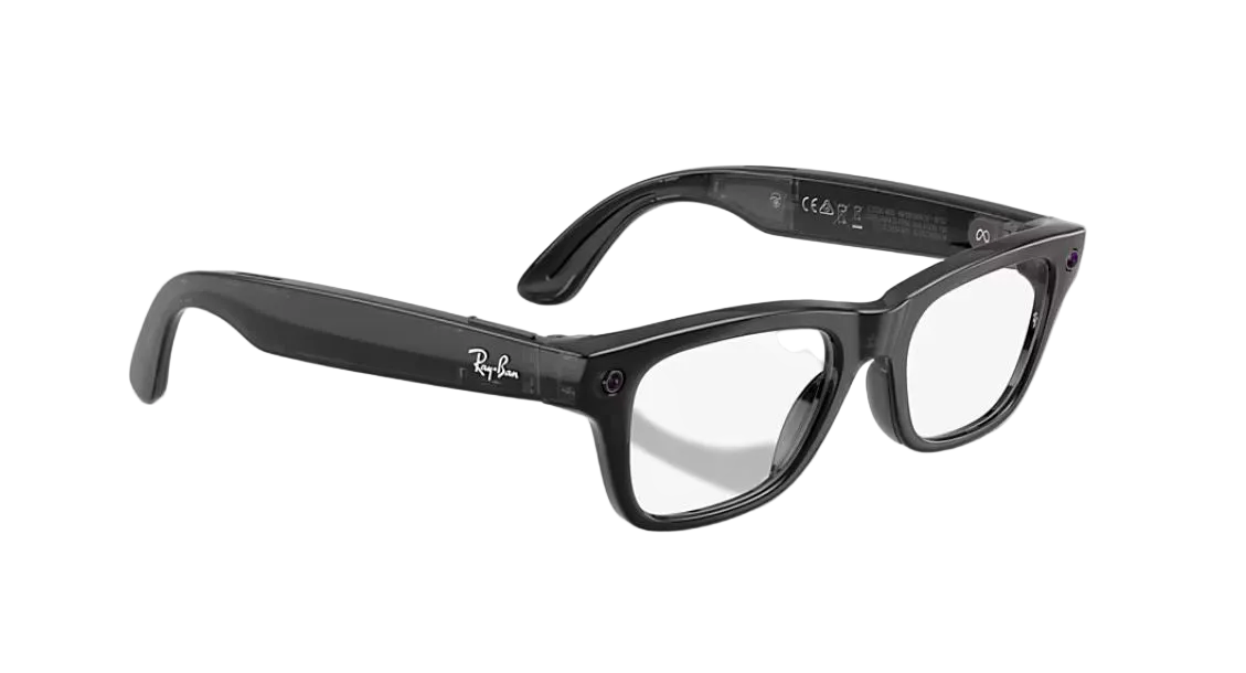 Ray Ban Meta Blayzer Optics Gen2 Shiny Black RW7001