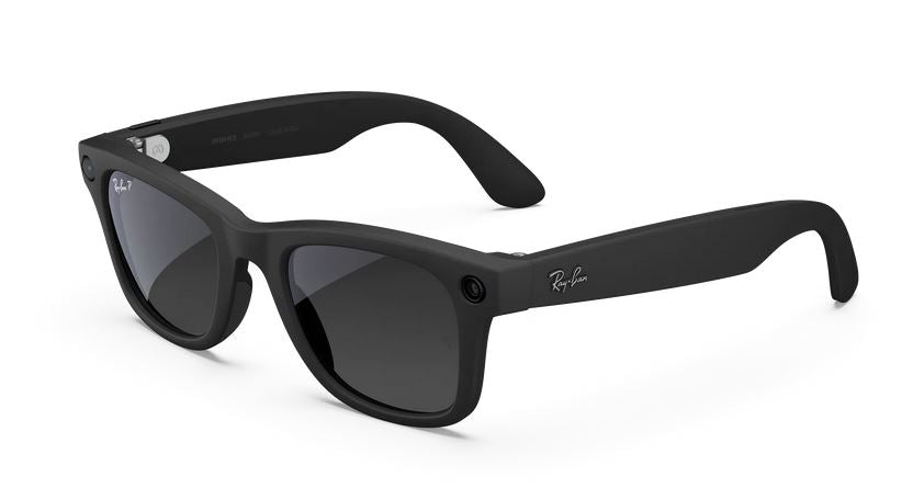 Ray Ban Meta Wayfarer Gen1 Polar Gradient Graphite RW4008