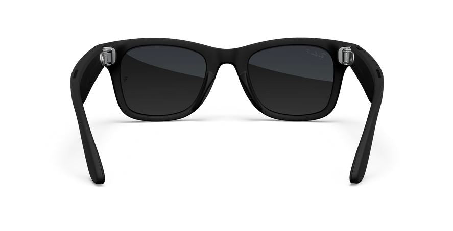 Ray Ban Meta Wayfarer Gen1 Polar Gradient Graphite RW4008