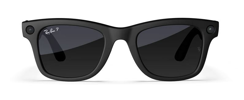 Ray Ban Meta Wayfarer Gen1 Polar Gradient Graphite RW4008