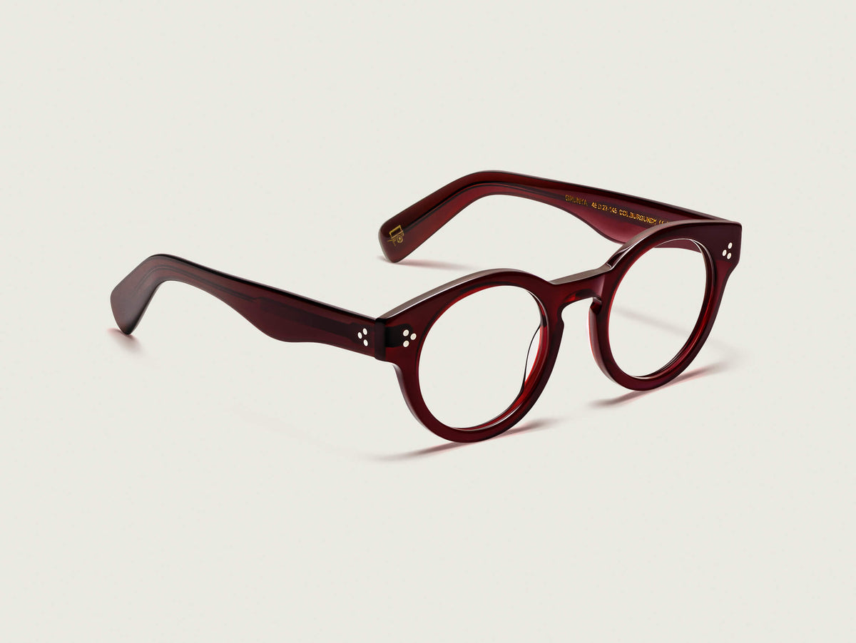 Moscot Grunya Vista Burgundy 47 – foto 1