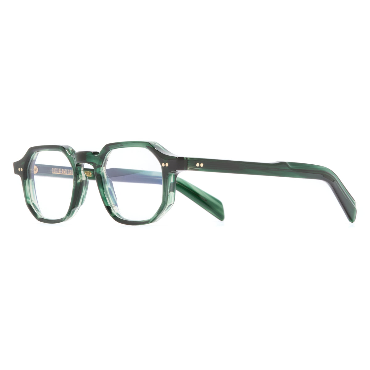 Cutler and Gross GR11 Striped Dark Green - 3/4