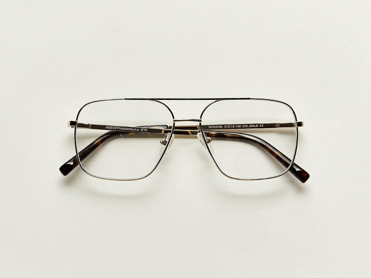 Moscot Shtarker Gold